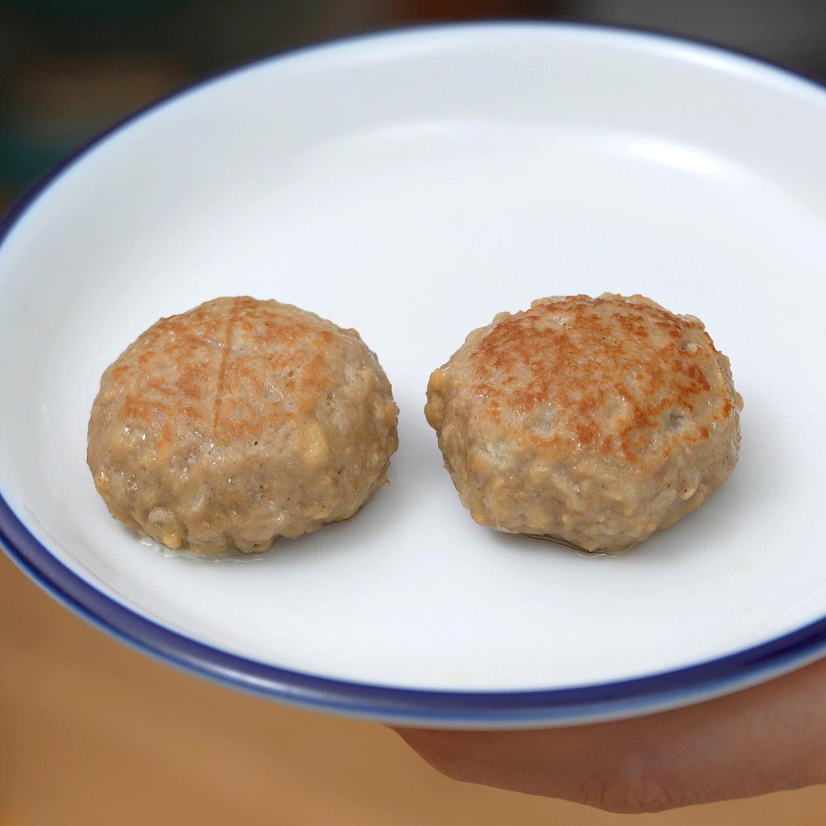 スターゼン　デリバーグ　ミニチーズイン　1kg　レンジで温めた