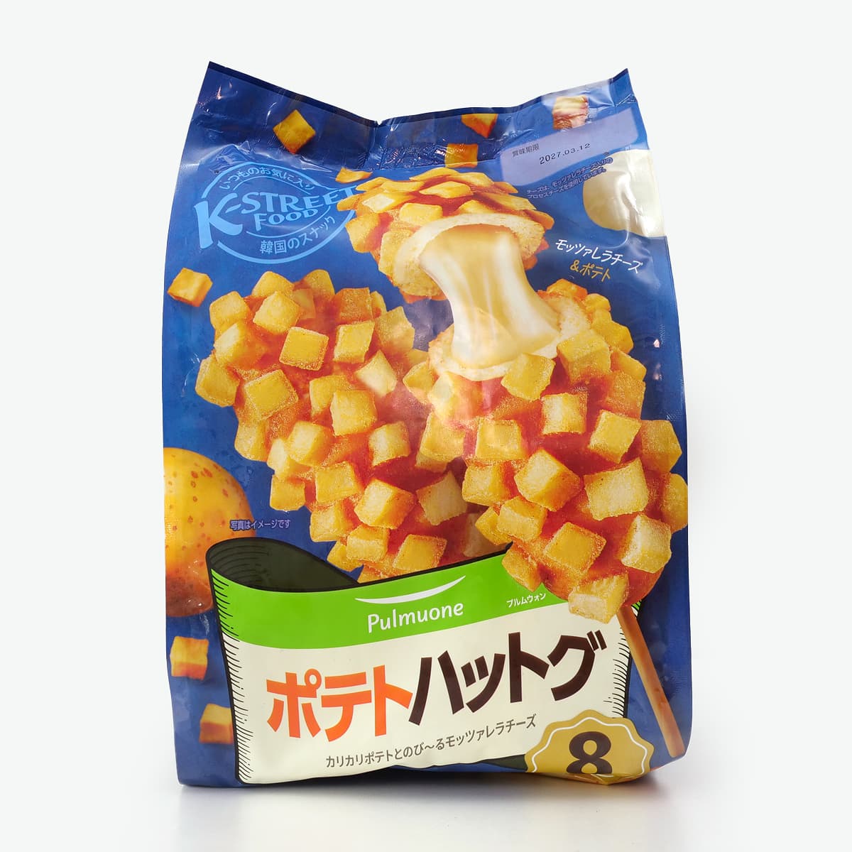 PULMUONE　ポテトポテトハットグ　8本入り