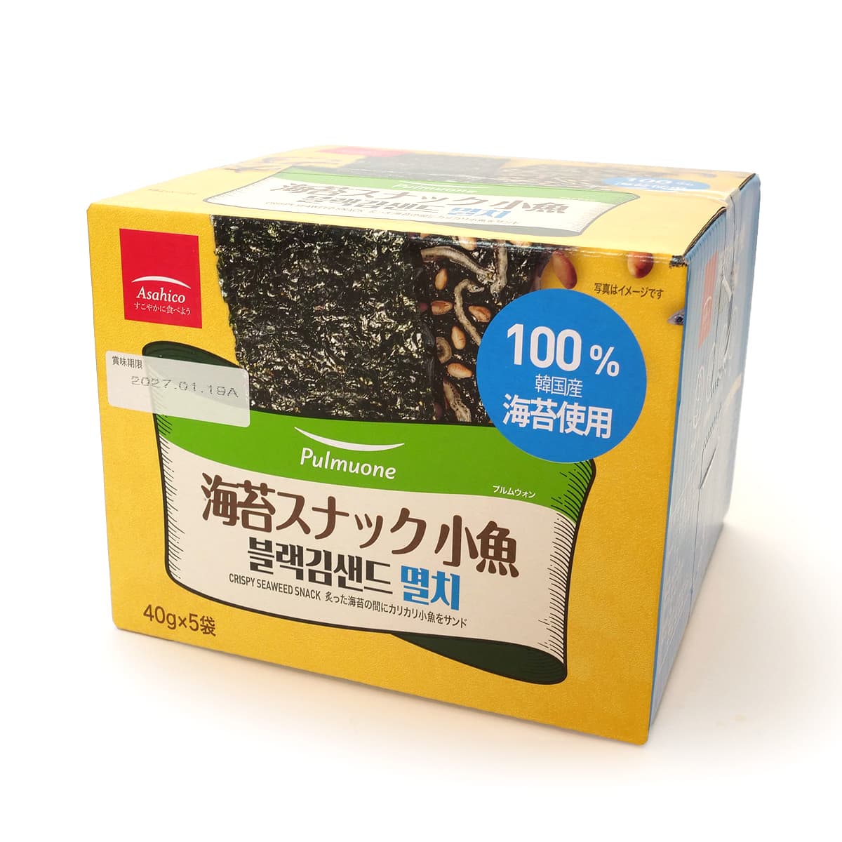 アサヒコ 海苔スナック小魚 40g×5