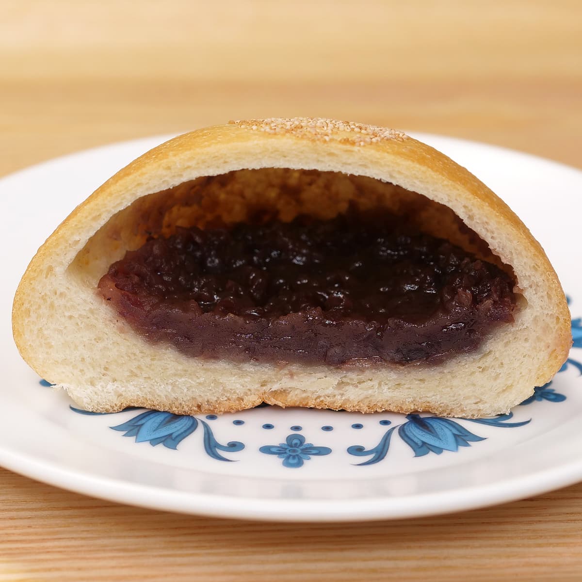 フランスあんぱん　カット断面