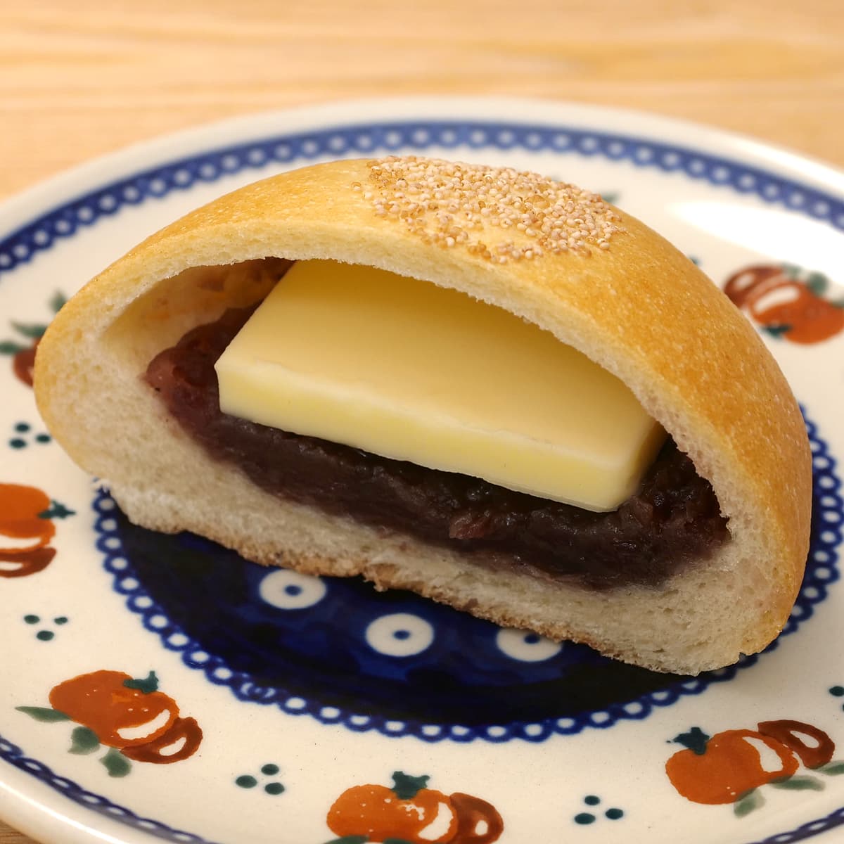 フランスあんぱん　中にバター