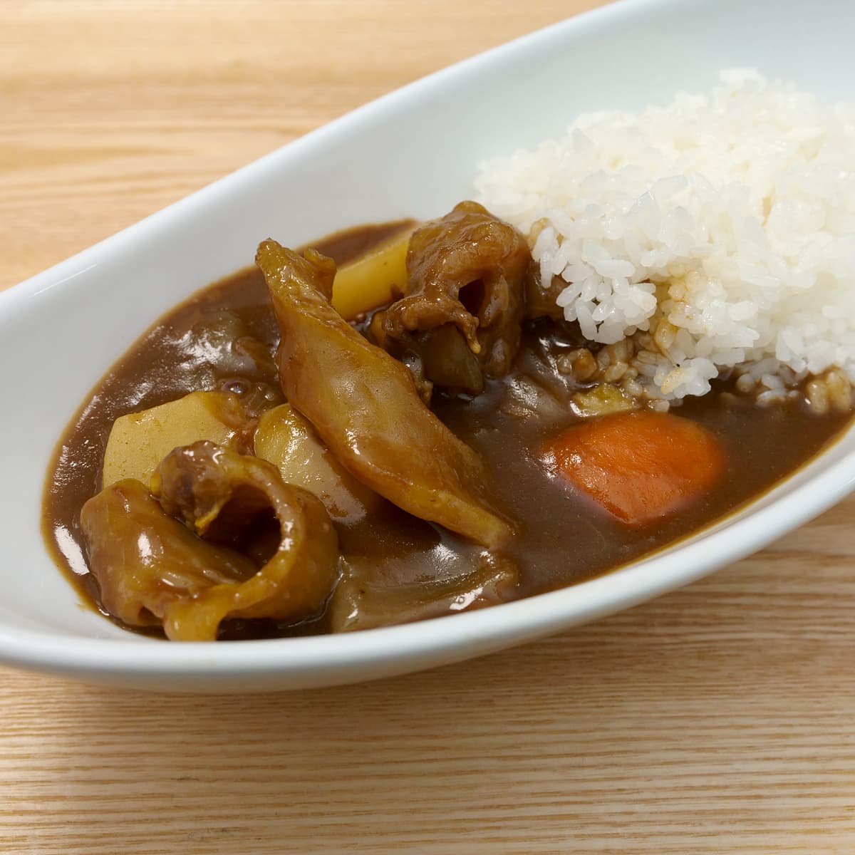 USビーフ冷凍ボイルスジ　メンブレン　1.5kg　調理例（牛すじカレー）