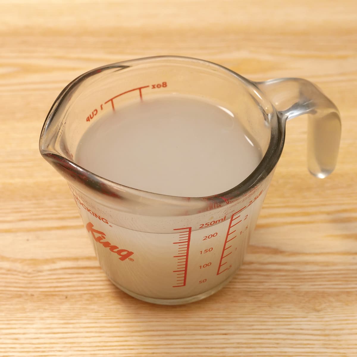 信州 いいとこどり八割そば　そば湯