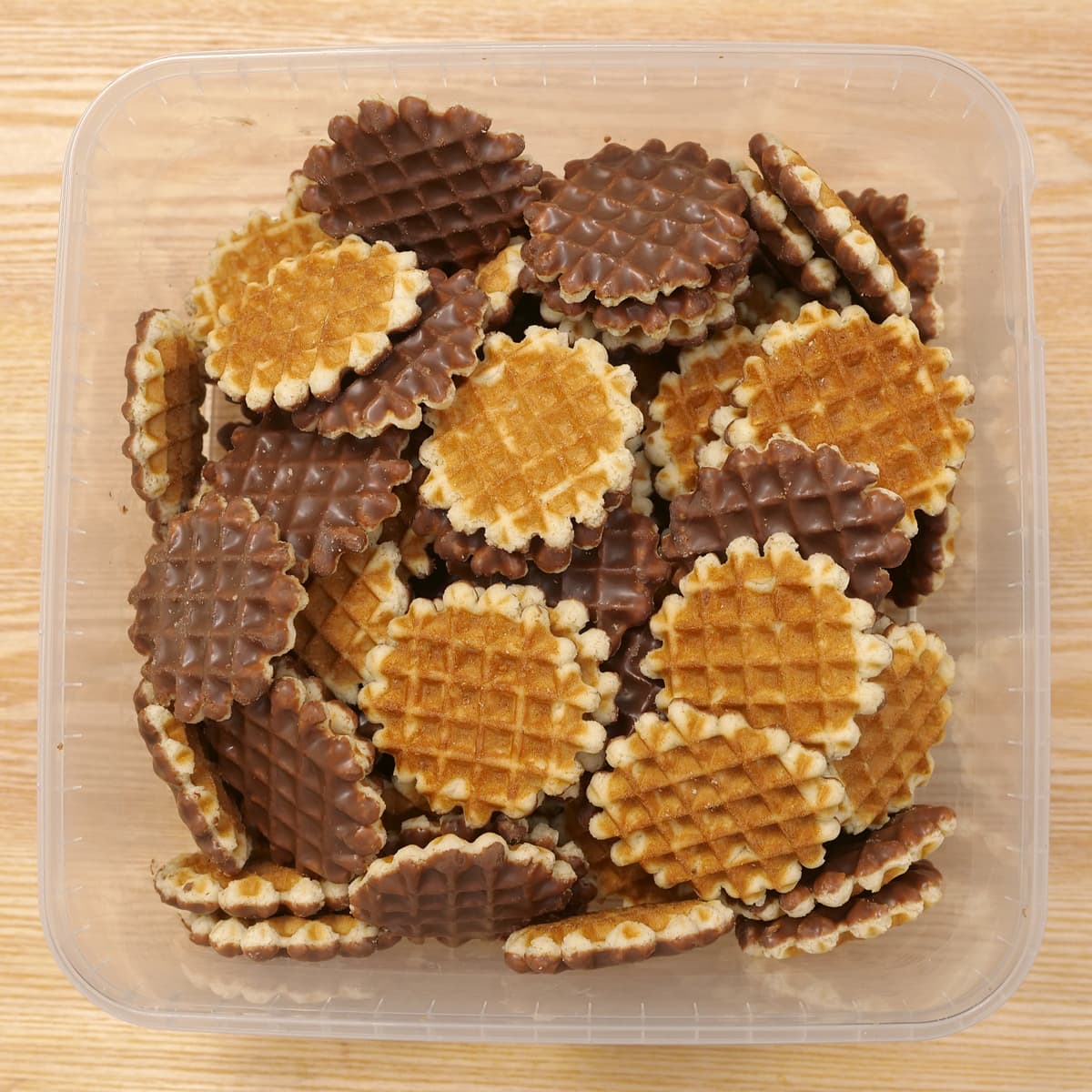 ワッフルマイスター ワッフルバイツチョコ 700g 開封