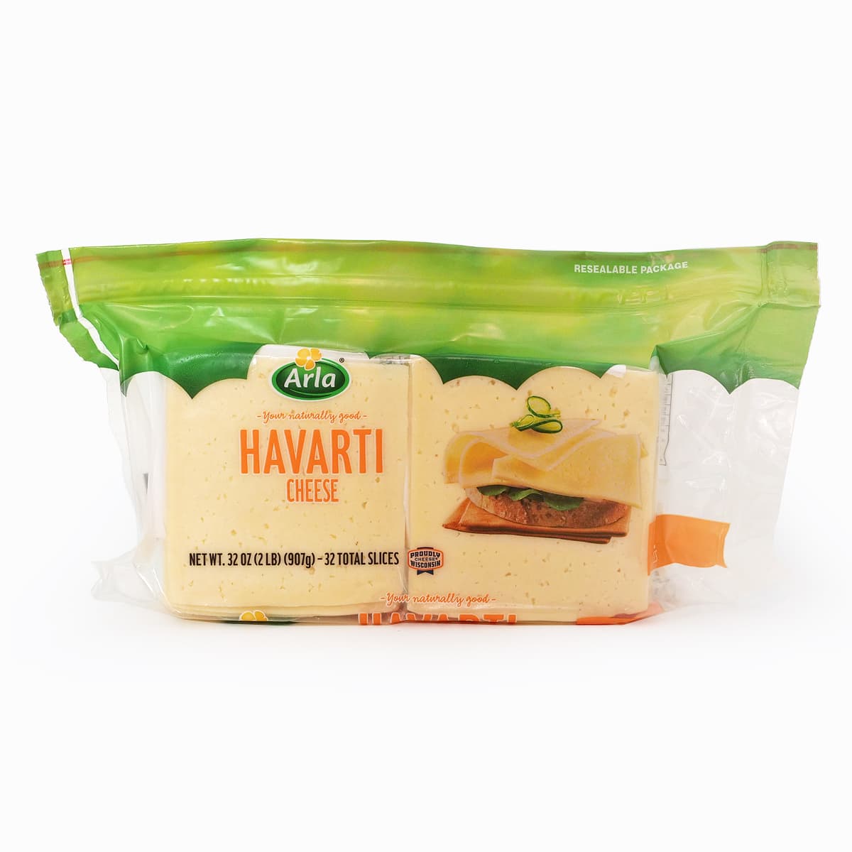 Arla ハバティスライスチーズ 907g