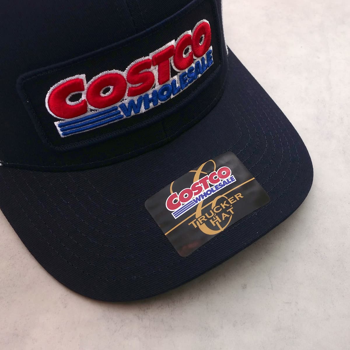 コストコ ロゴメッシュキャップ（カークランドシグネチャー　TRUCKER HAT）　エグゼクティブメンバーズカードのステッカー