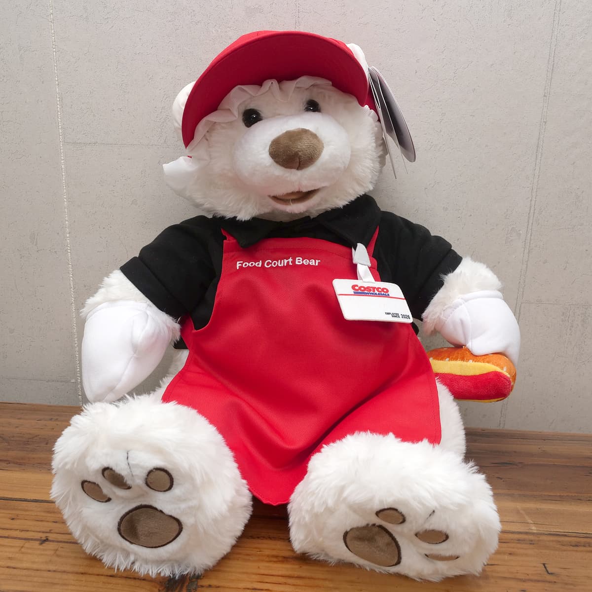 コストコくま ぬいぐるみ(コストコテディベア) フードコートベア