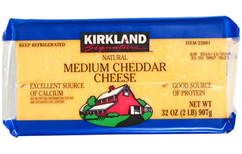 カークランド　ミディアムチェダーチーズ